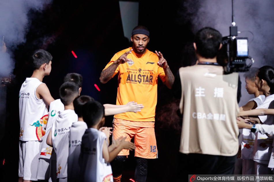 2020年CBA全明星赛:南北区入场仪式