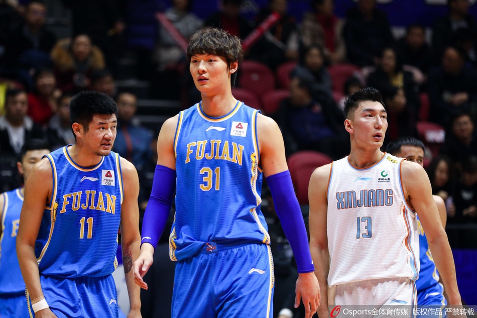 CBA第27轮:新疆VS福建