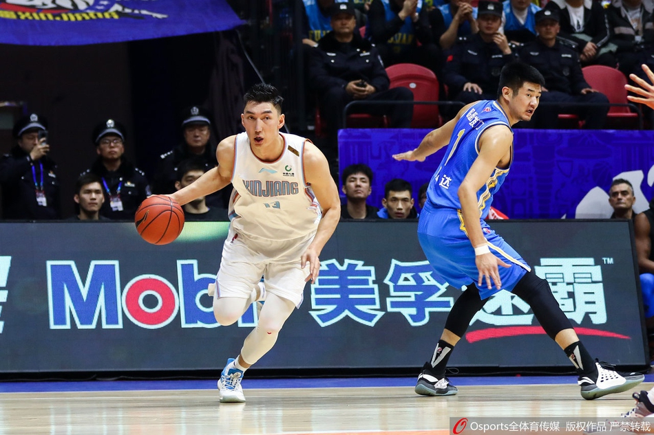 CBA第27轮:新疆VS福建