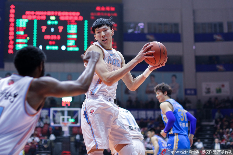 CBA第27轮:新疆VS福建