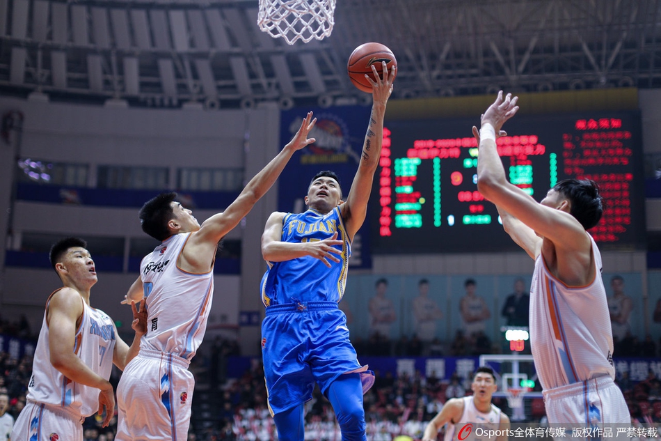 CBA第27轮:新疆VS福建
