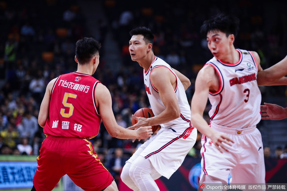 CBA第27轮:广东VS吉林