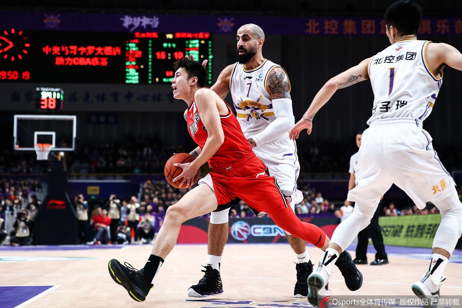 CBA第27轮:北控VS深圳