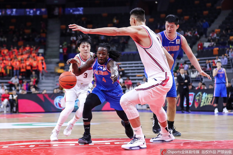 CBA第28轮:广东VS四川
