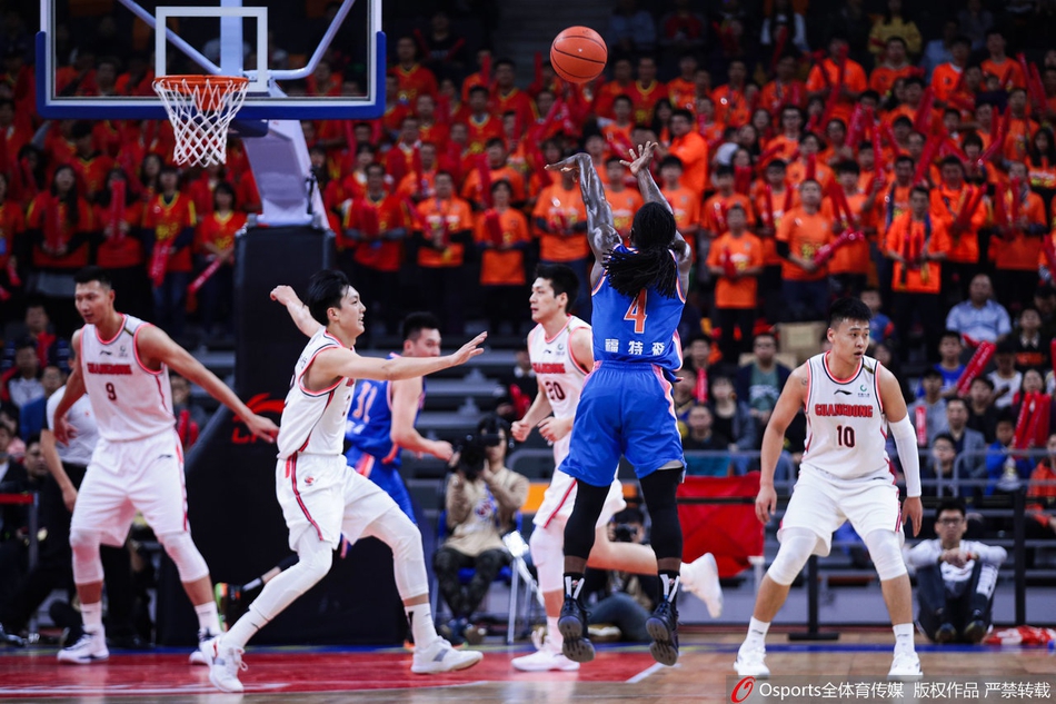 CBA第28轮:广东VS四川