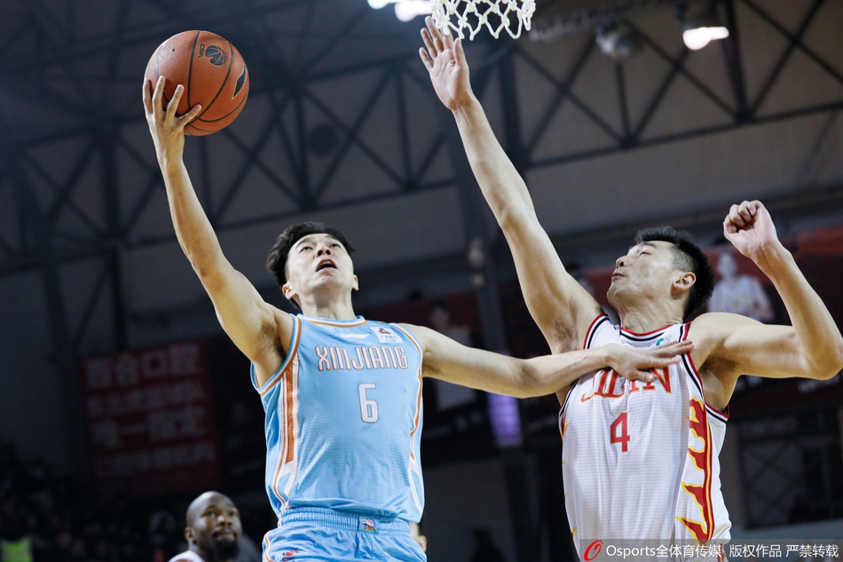 CBA第28轮:吉林VS新疆