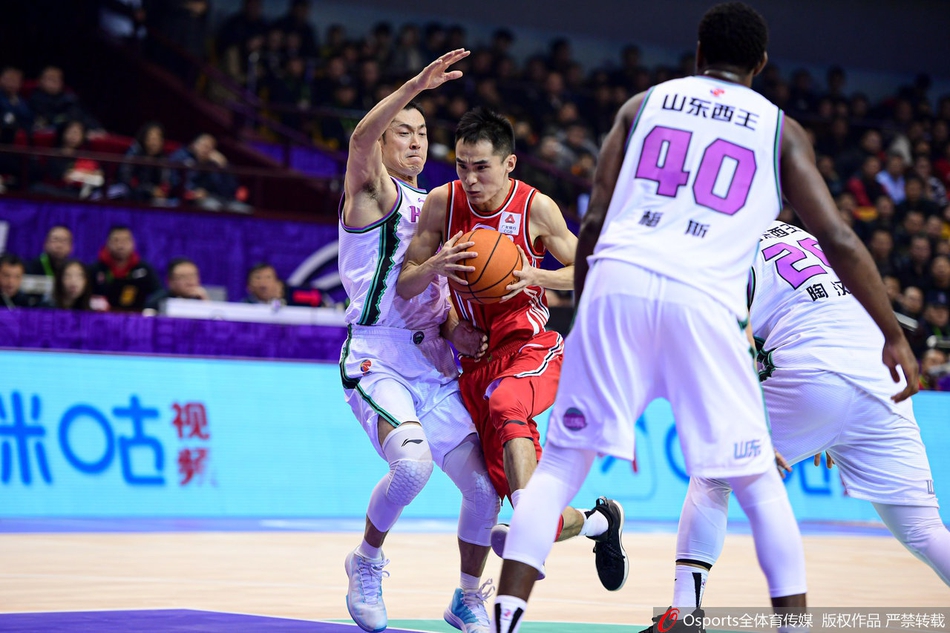 CBA第30轮:山东109-122青岛