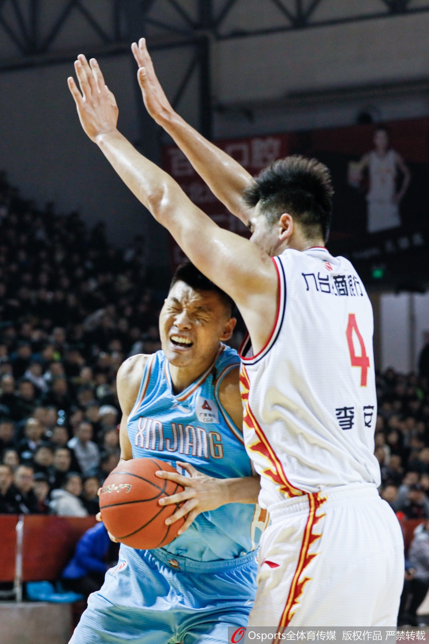 CBA第28轮:吉林VS新疆