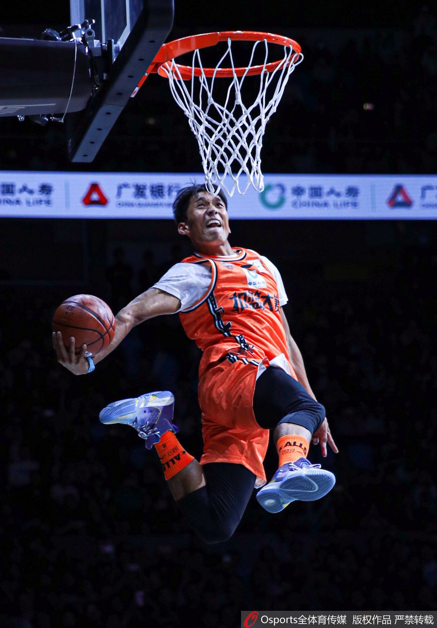 CBA全明星扣篮决赛:矣进宏加冕扣篮王