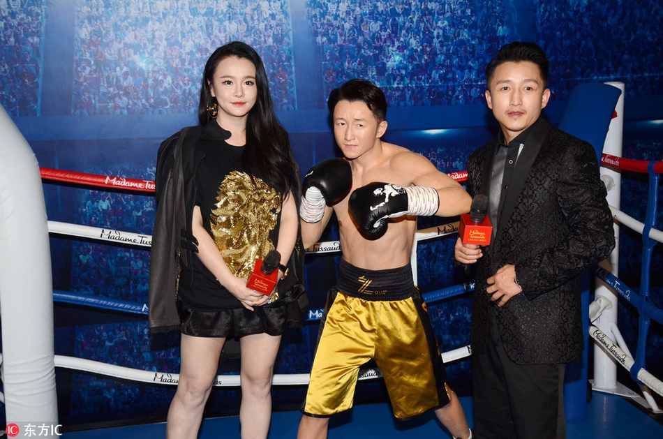 邹市明蜡像入驻杜莎夫人