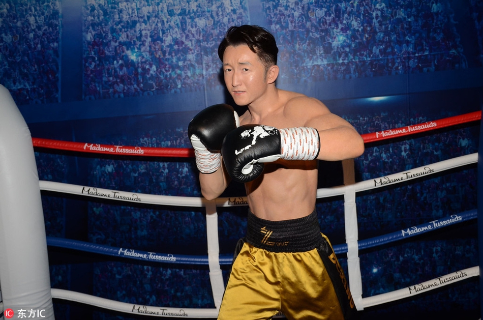 邹市明蜡像入驻杜莎夫人