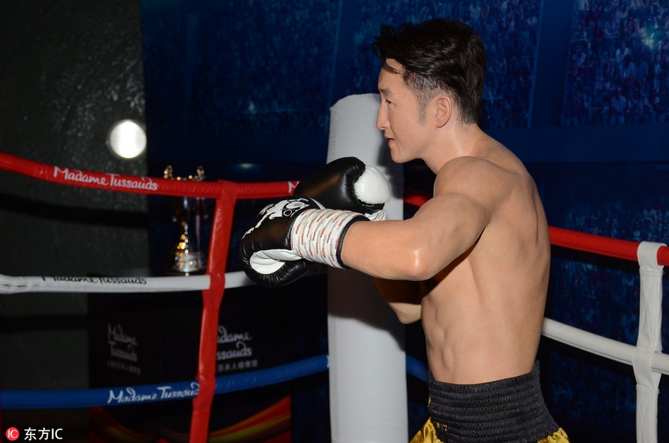 邹市明蜡像入驻杜莎夫人