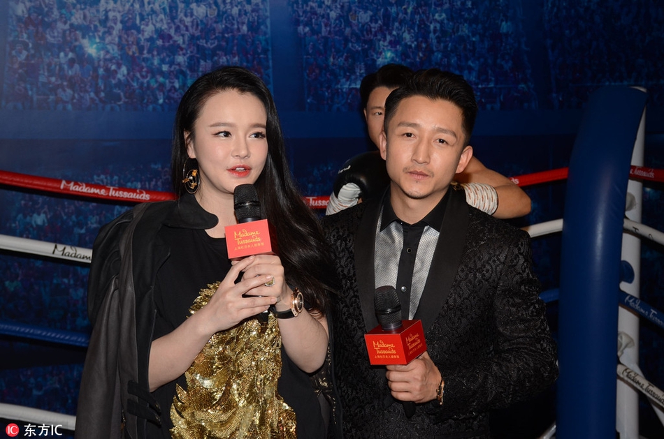 邹市明蜡像入驻杜莎夫人