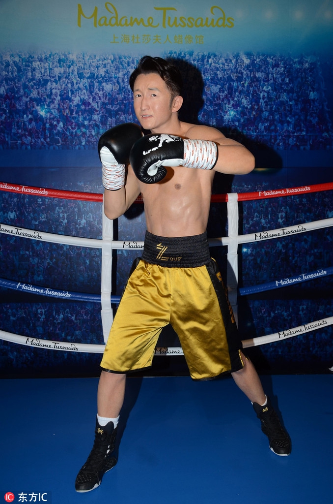 邹市明蜡像入驻杜莎夫人