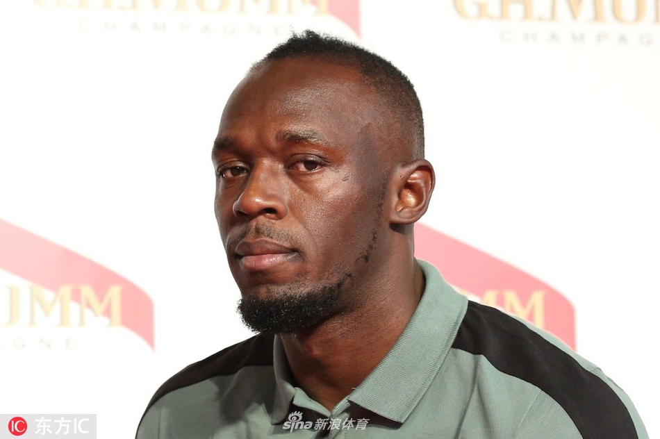 博尔特现身东京出席品牌活动