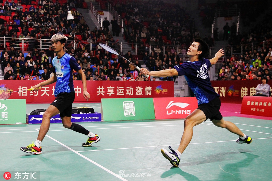 亚洲羽球精英赛蔡S陈文宏搭档