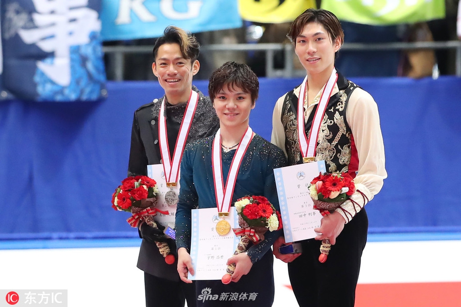 花滑全日锦标赛宇野昌磨夺冠