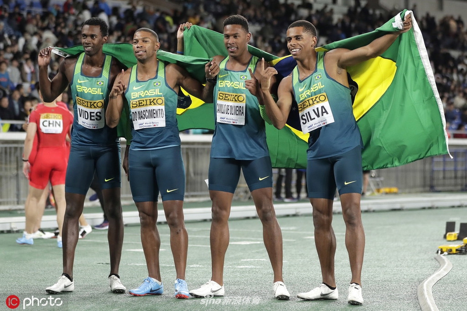接力世锦赛巴西爆冷夺冠