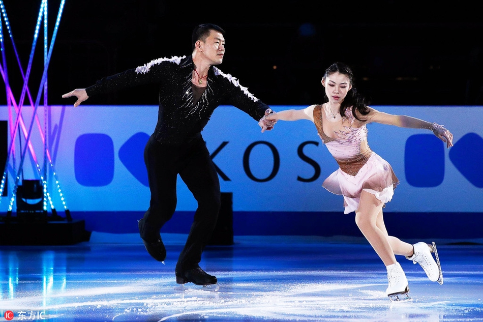 于小雨/张昊亮相世锦赛表演滑