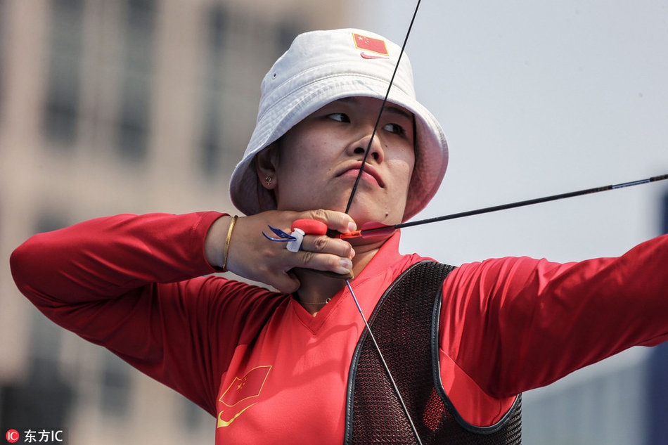 安琦轩夺女子反曲弓亚军