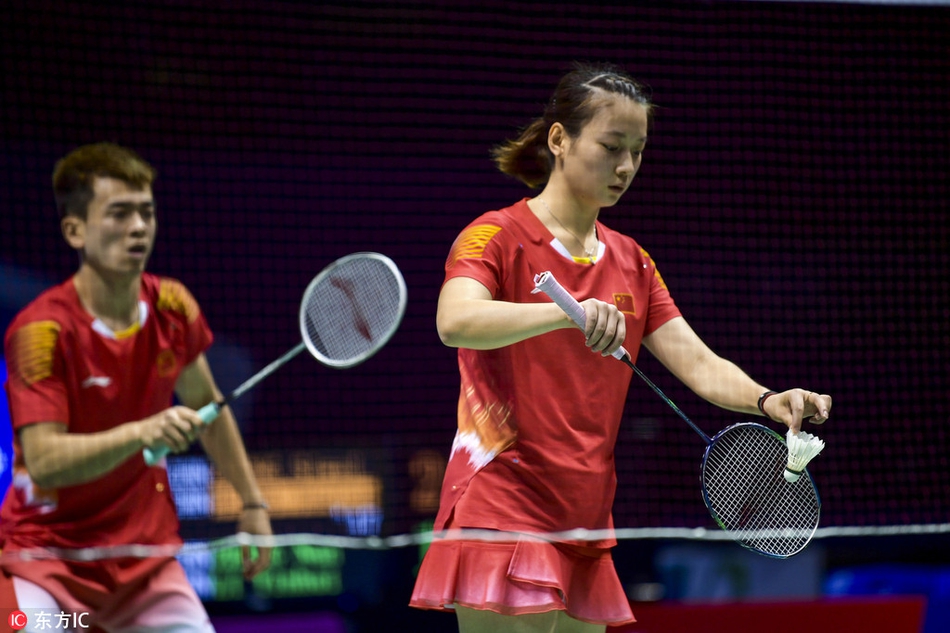 中羽赛郑思维／黄雅琼夺冠