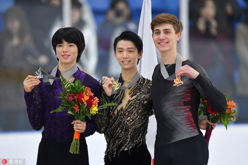 加拿大秋季经典赛羽生夺冠