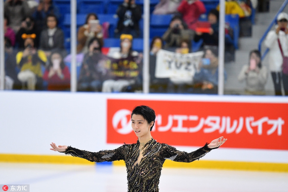 加拿大秋季经典赛羽生夺冠