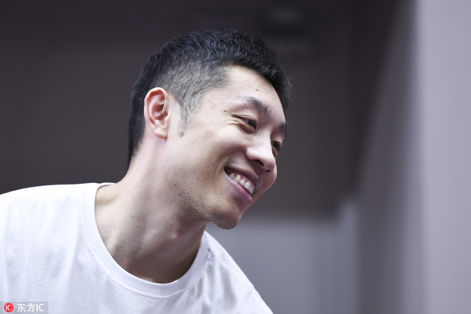 许昕出席乒乓粉丝大会