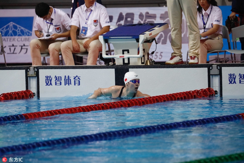 全锦赛傅园慧出战100自预赛