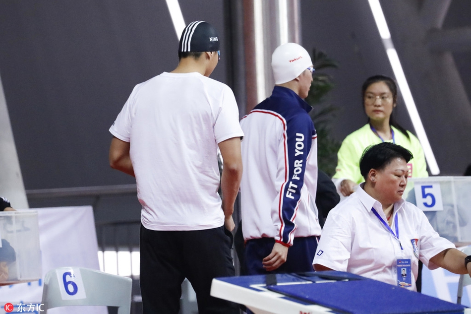 全锦赛宁泽涛无缘50蝶决赛