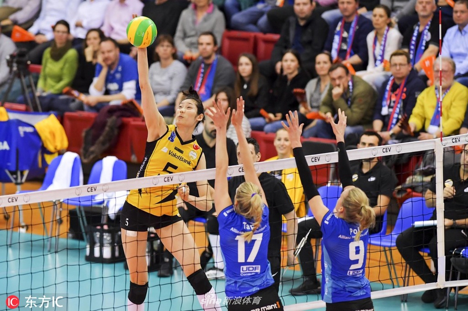 女排欧冠瓦基弗3-0斯图加特