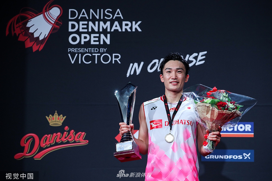 丹麦赛桃田贤斗2-0谌龙夺冠
