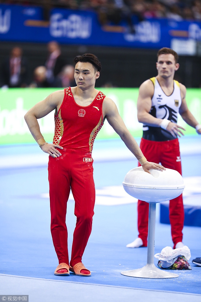 体操世界杯孙炜男子全能第四