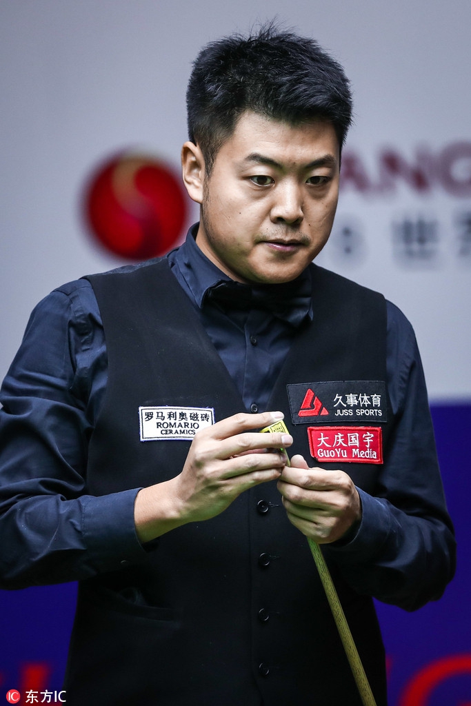 上海大师赛梁文博3-6威尔逊