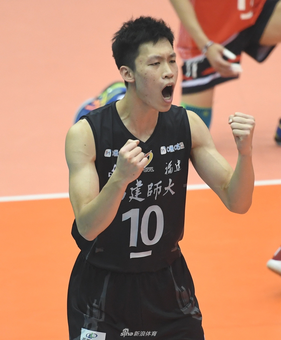 男排联赛北京3-0福建