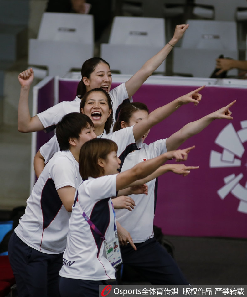 亚运羽球女团日本胜中国夺冠