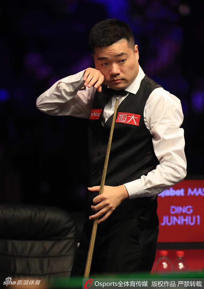 大师赛丁俊晖6-1利索夫斯基