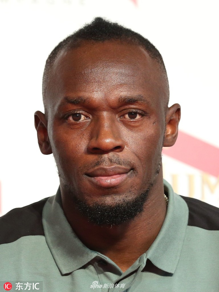 博尔特现身东京出席品牌活动