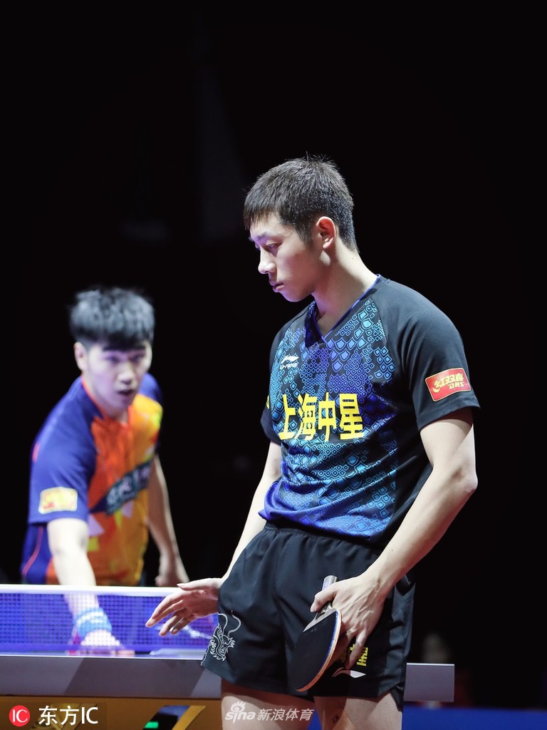 乒超总决赛男团半决赛上海胜