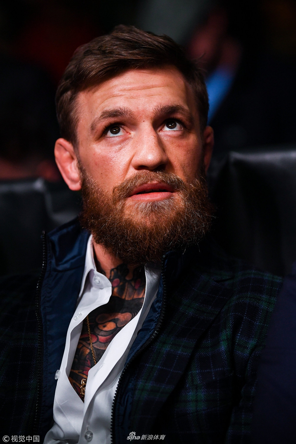 麦格雷戈现身助阵女子拳王赛