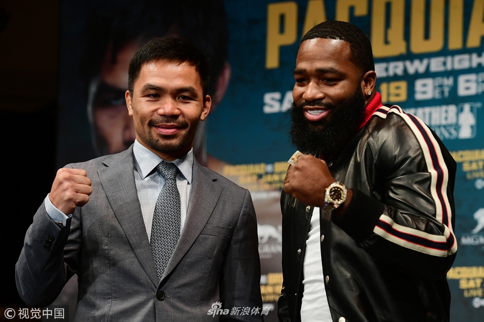 帕奎奥、布罗纳拳赛发布会举行