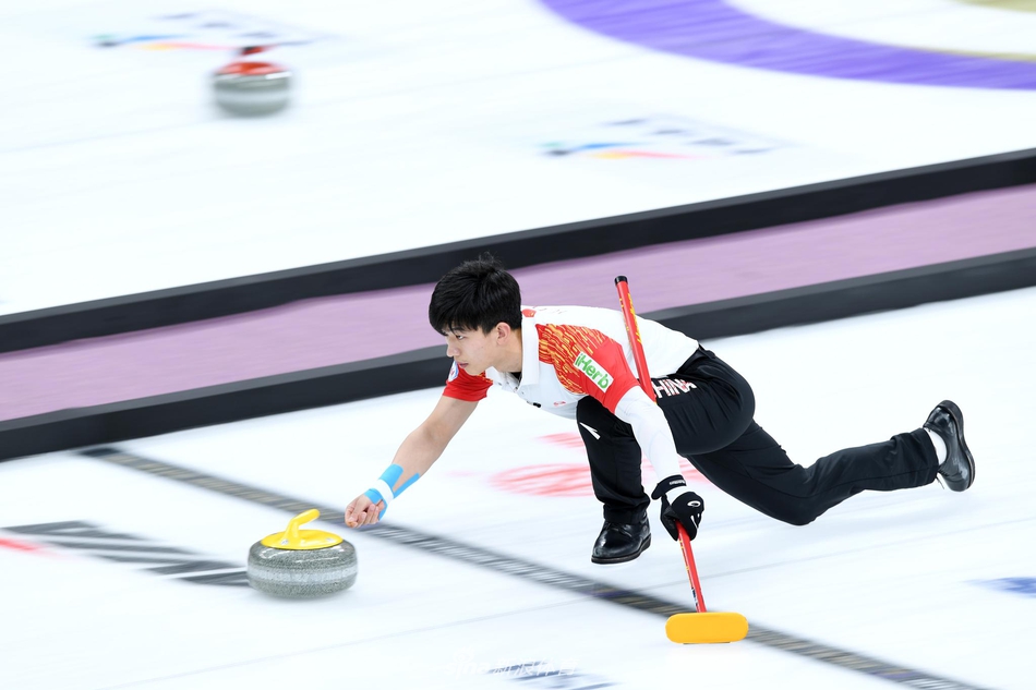 冰壶世界杯中国混双4-13美国