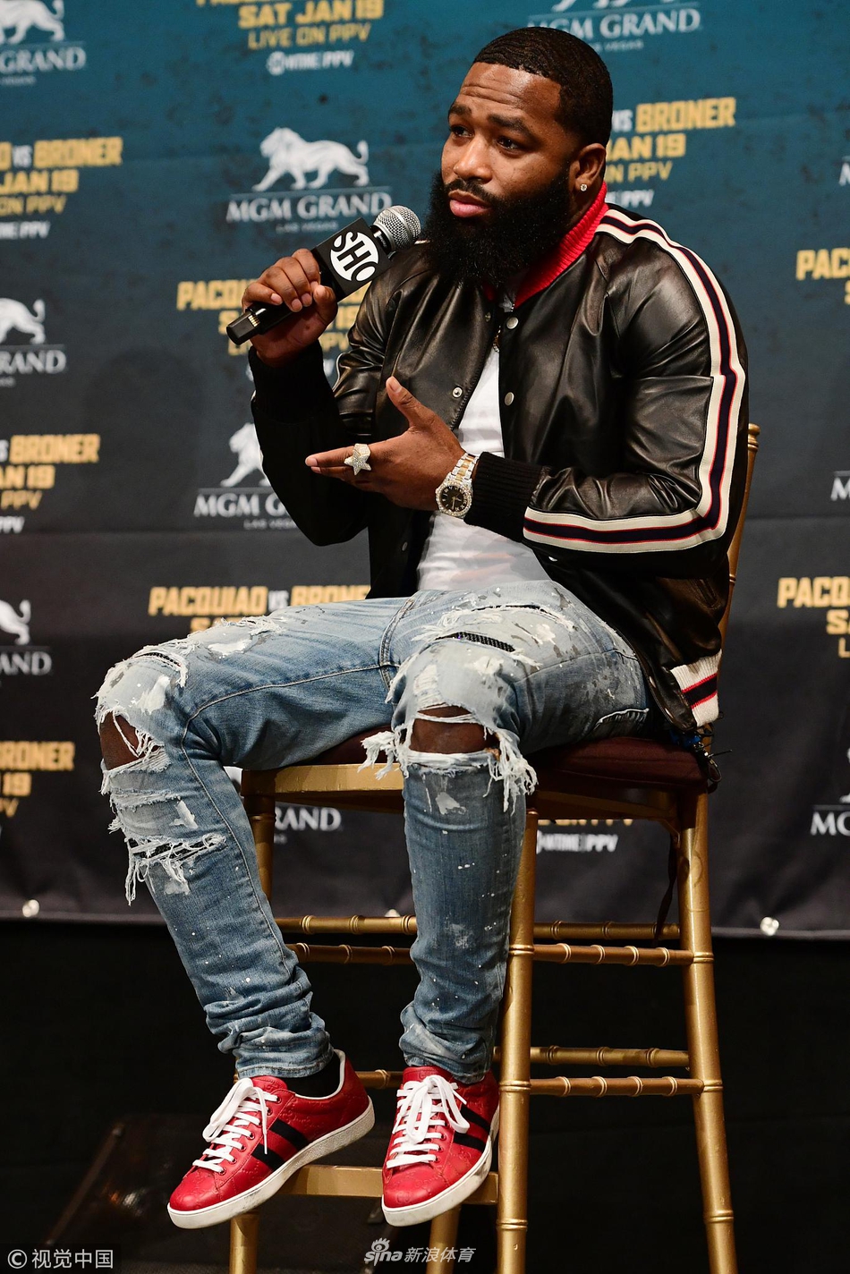 帕奎奥、布罗纳拳赛发布会举行