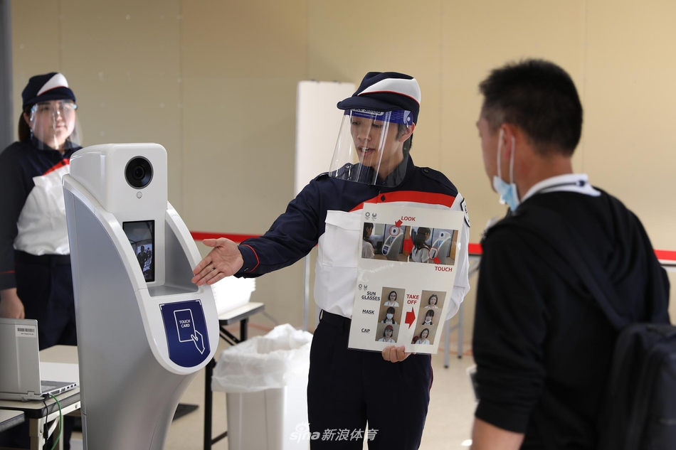 东京奥组委进行防疫和安检测试