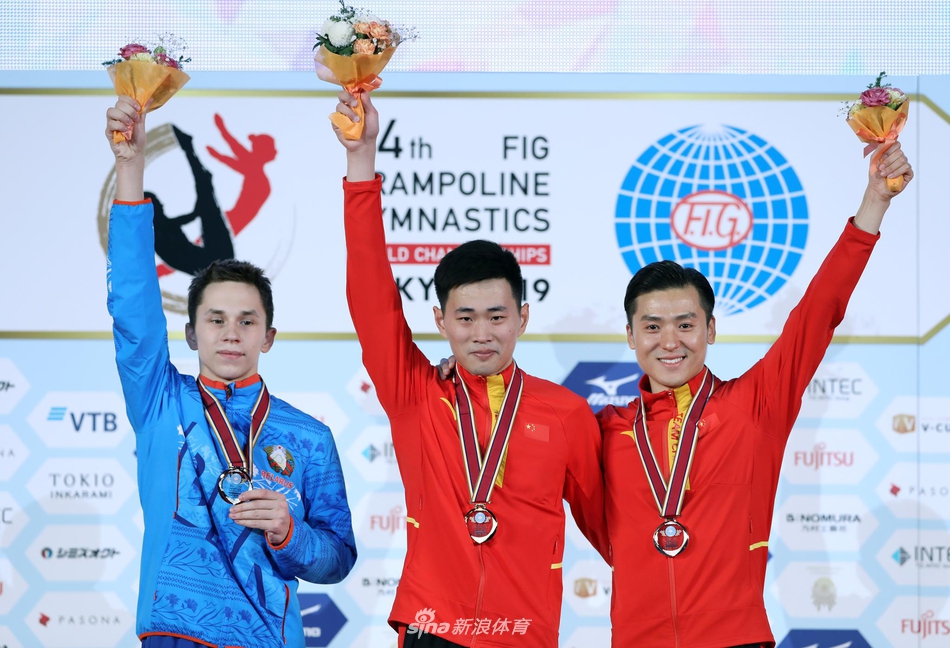 蹦床世锦赛高磊夺冠