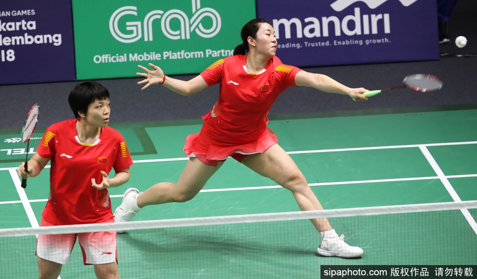 亚运羽球女团中国进决赛