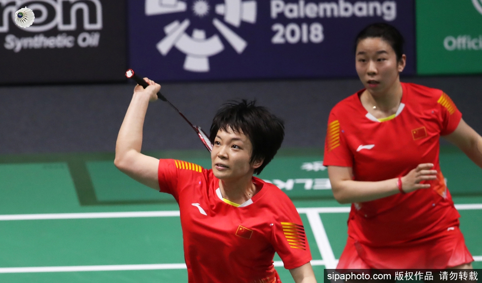亚运羽球女团中国进决赛