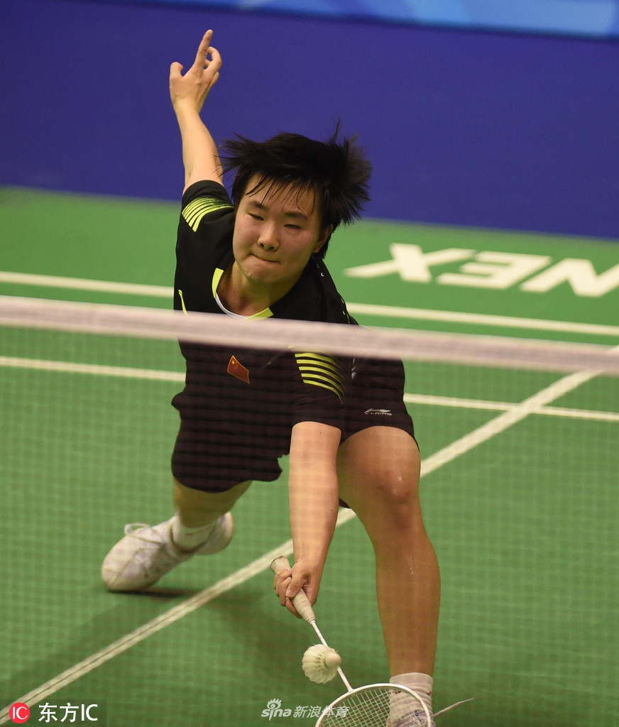 港羽赛何冰娇2-0蔡炎炎进8强