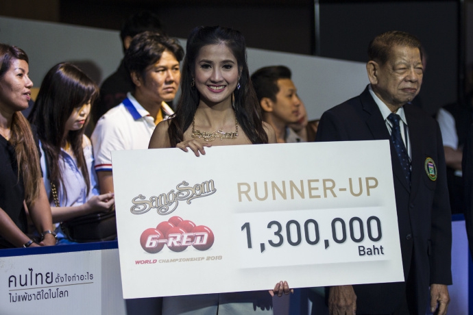 6红球世锦赛丁俊晖获亚军