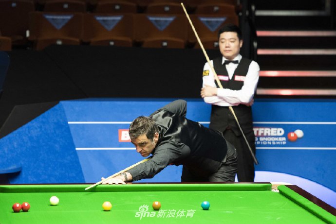 世锦赛-丁俊晖8-8奥沙利文